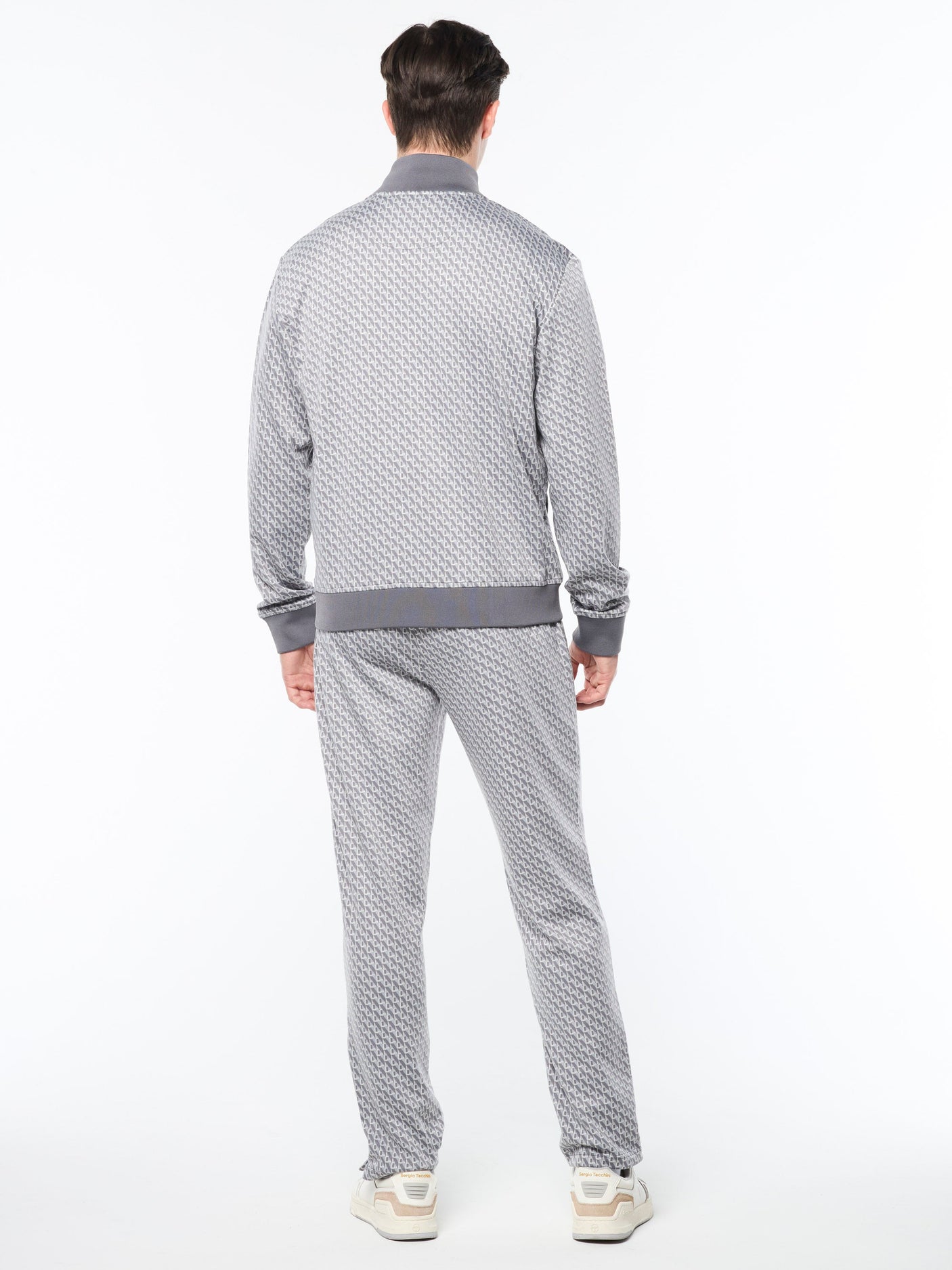Sergio Tacchini Paolo Knit Track Jacket - Quiet Shade