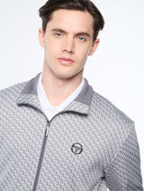Sergio Tacchini Paolo Knit Track Jacket - Quiet Shade