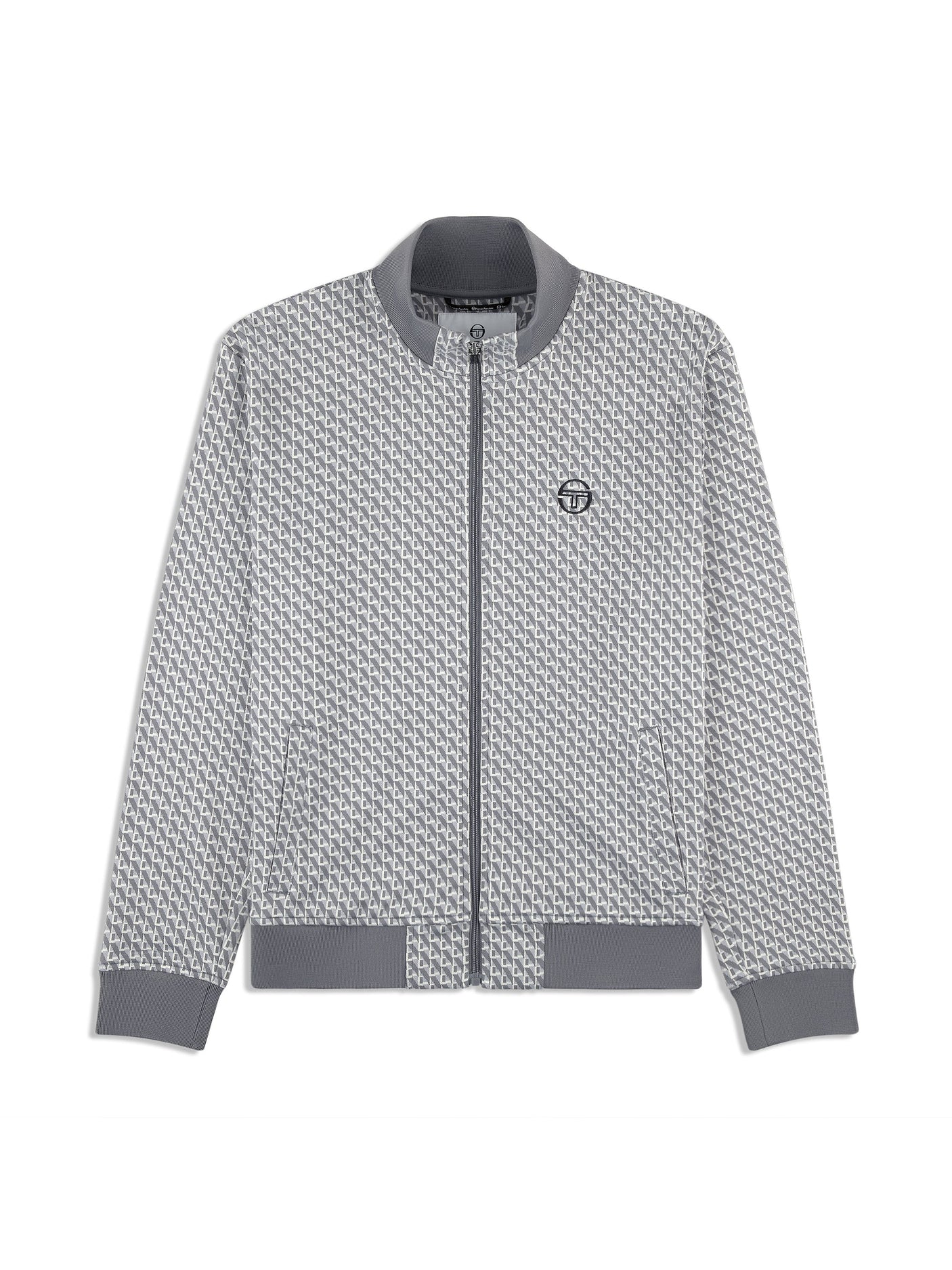 Sergio Tacchini Paolo Knit Track Jacket - Quiet Shade