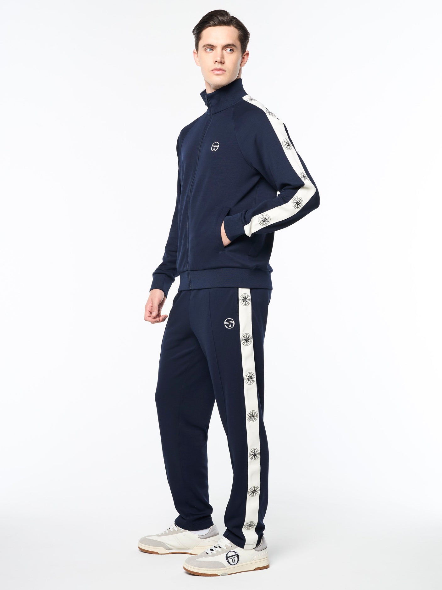 Sergio Tacchini Bussola Track Pant - Maritime Blue