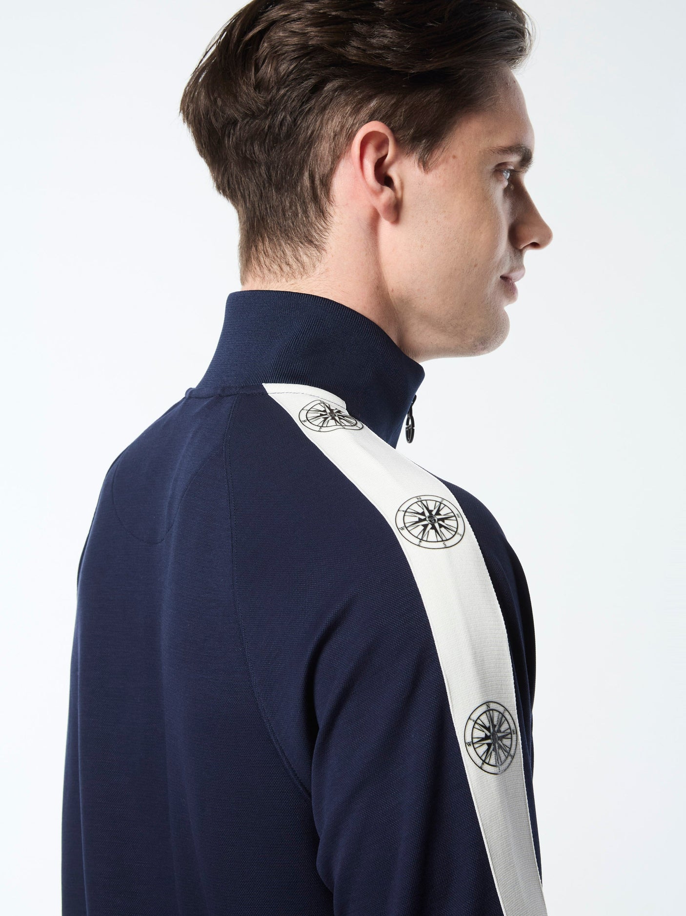 Sergio Tacchini Bussola Track Jacket - Maritime Blue