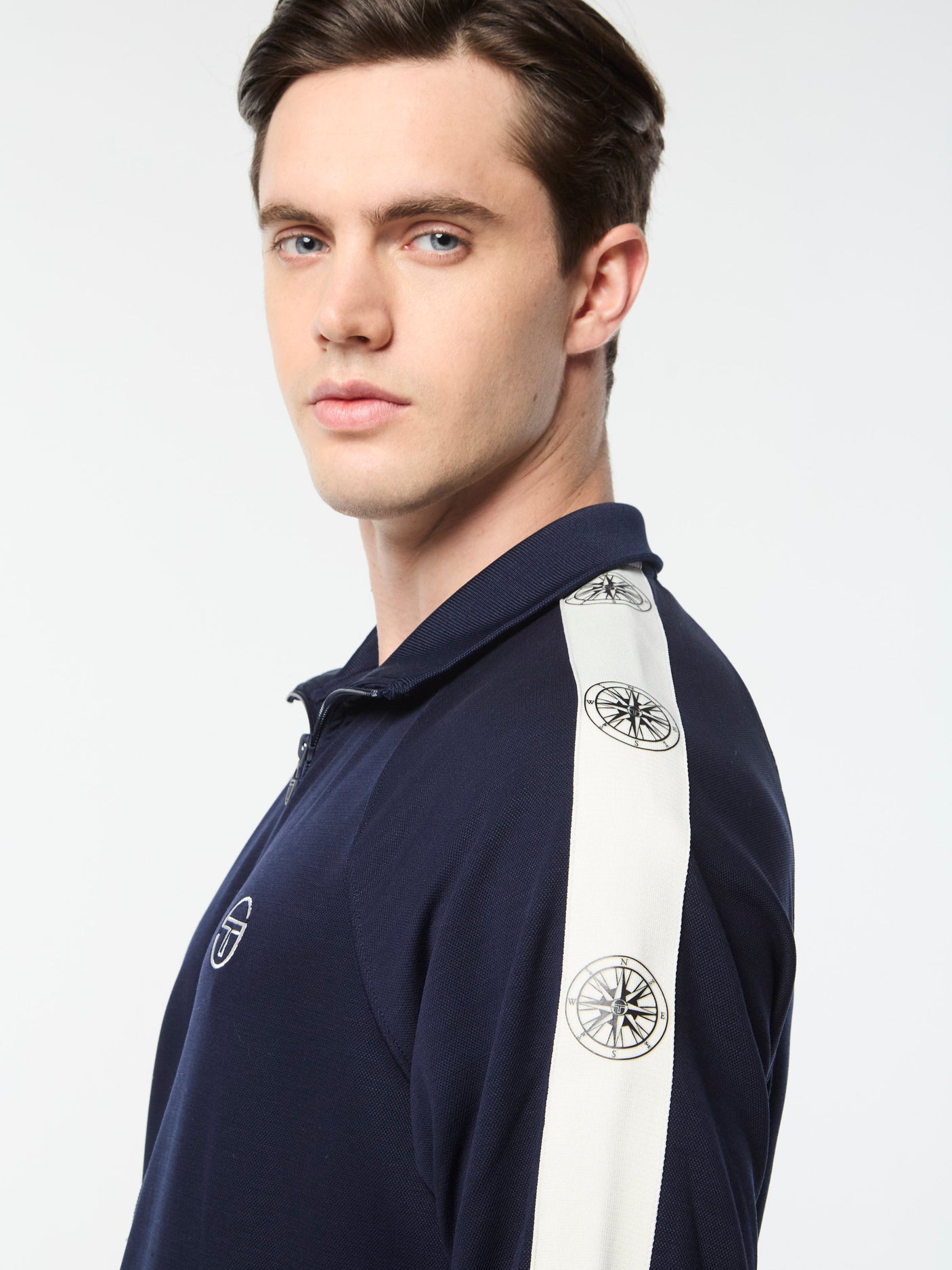 Sergio Tacchini Bussola Track Jacket - Maritime Blue
