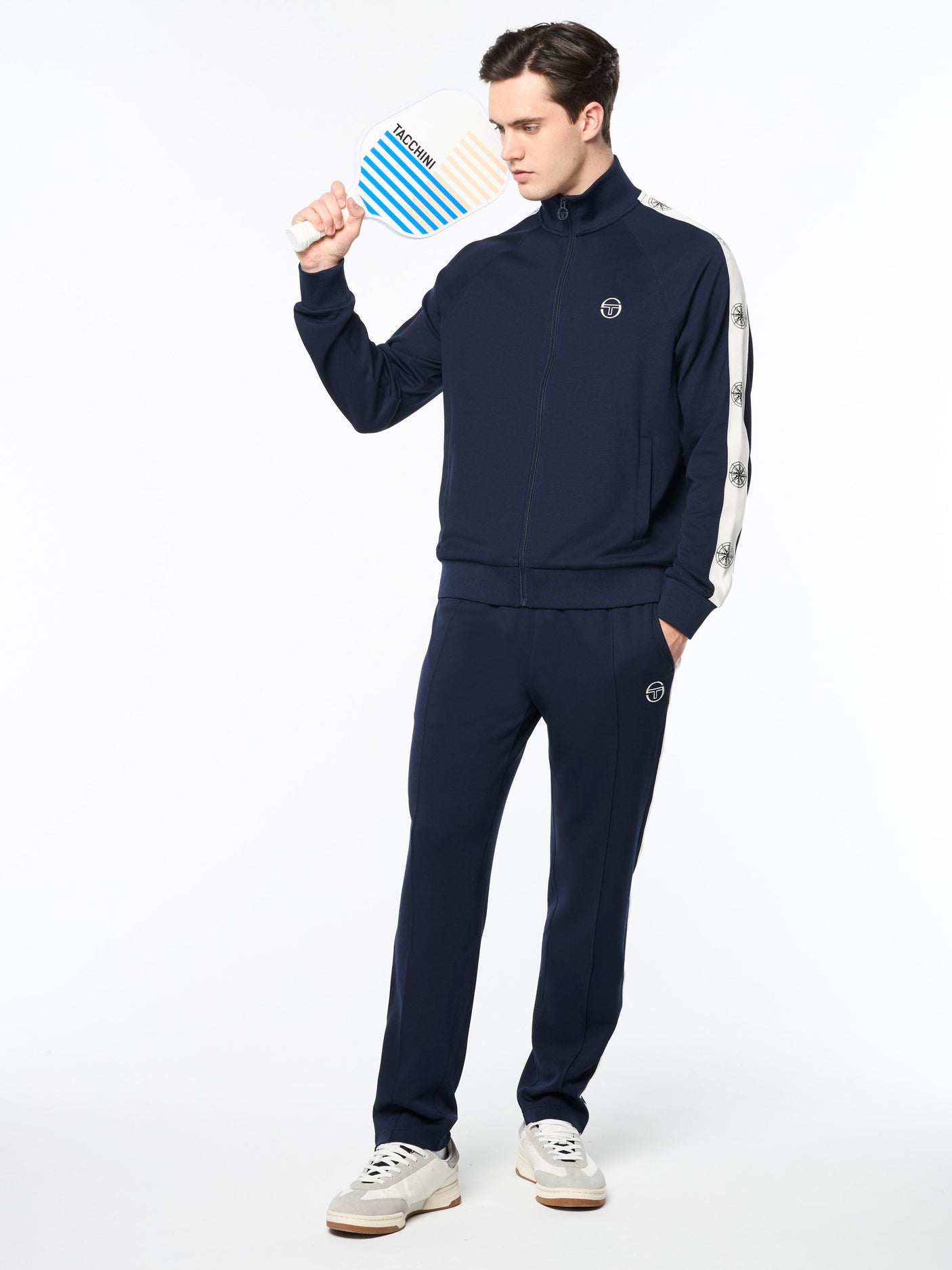Sergio Tacchini Bussola Track Jacket - Maritime Blue