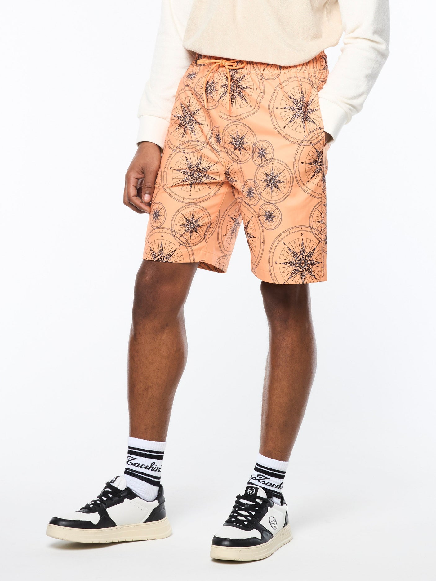 Sergio Tachinni Falito Swim Short- Tangerine