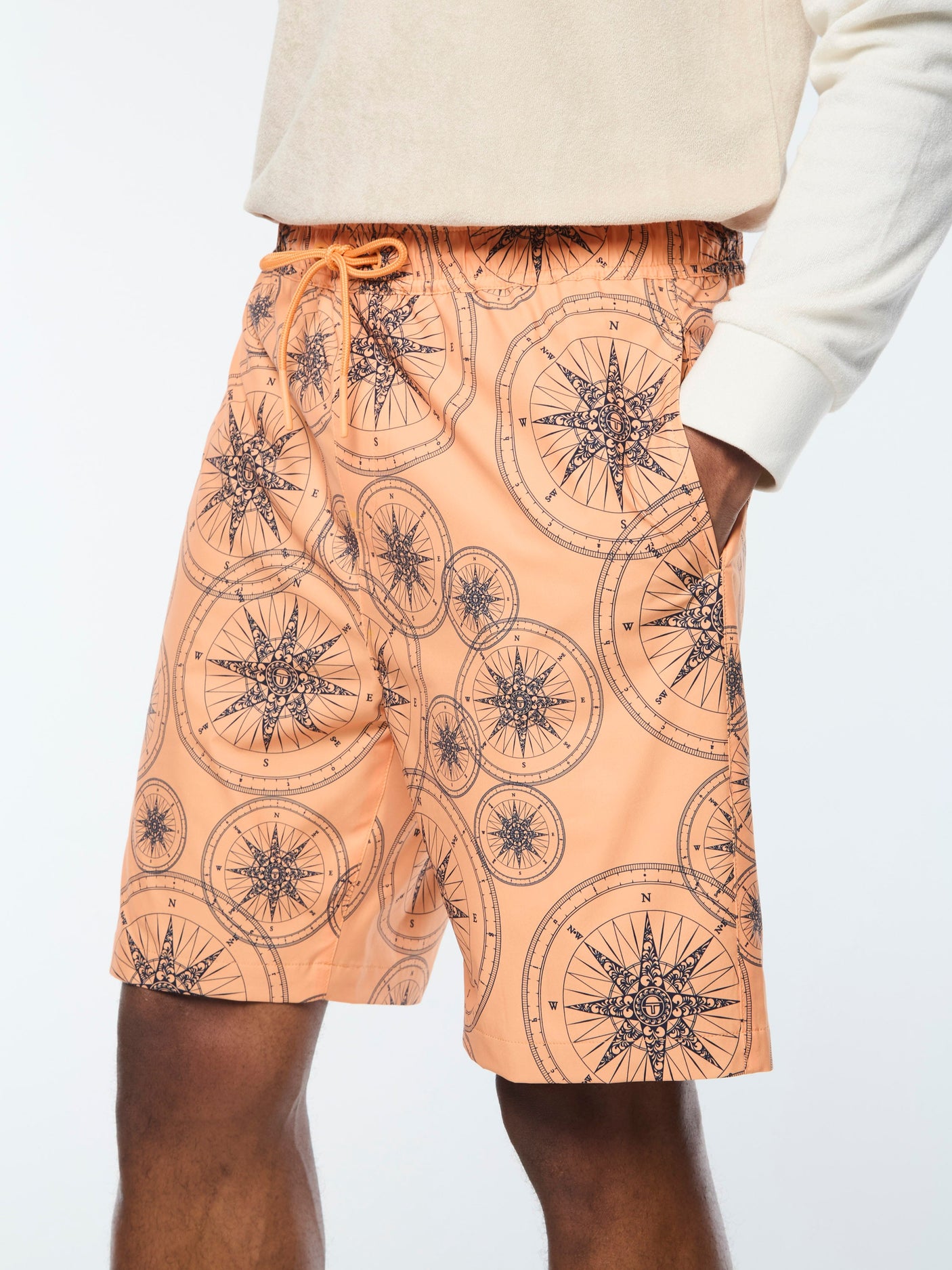 Sergio Tachinni Falito Swim Short- Tangerine