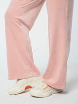 Sergio Tacchini Adele Velour Track Pant - Pale Mauve