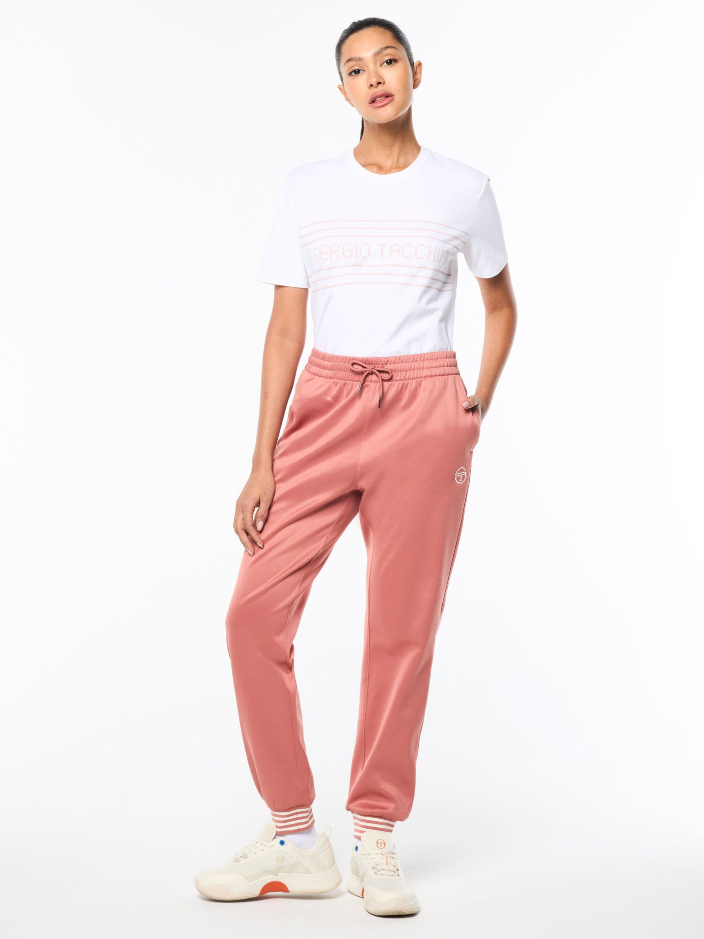 Sergio Tacchini Sienna Track Pant - Light Mahogany