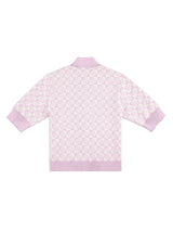 Sergio Tacchini Leila Short Sleeve Track Jacket - Pale Mauve