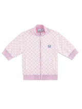 Sergio Tacchini Leila Short Sleeve Track Jacket - Pale Mauve