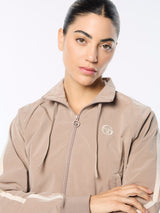 Sergio Tacchini Pippa Track Jacket - Taupe Grey