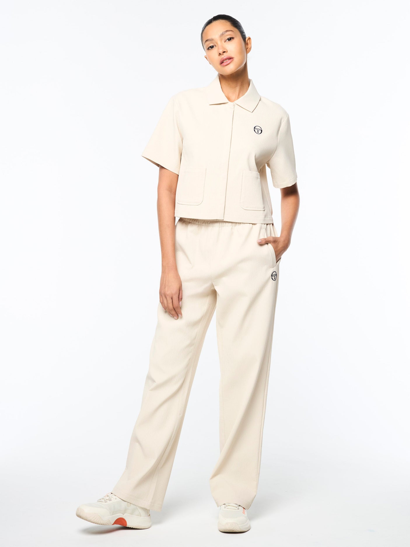 Sergio Tacchini Mia Track Pant - Fog