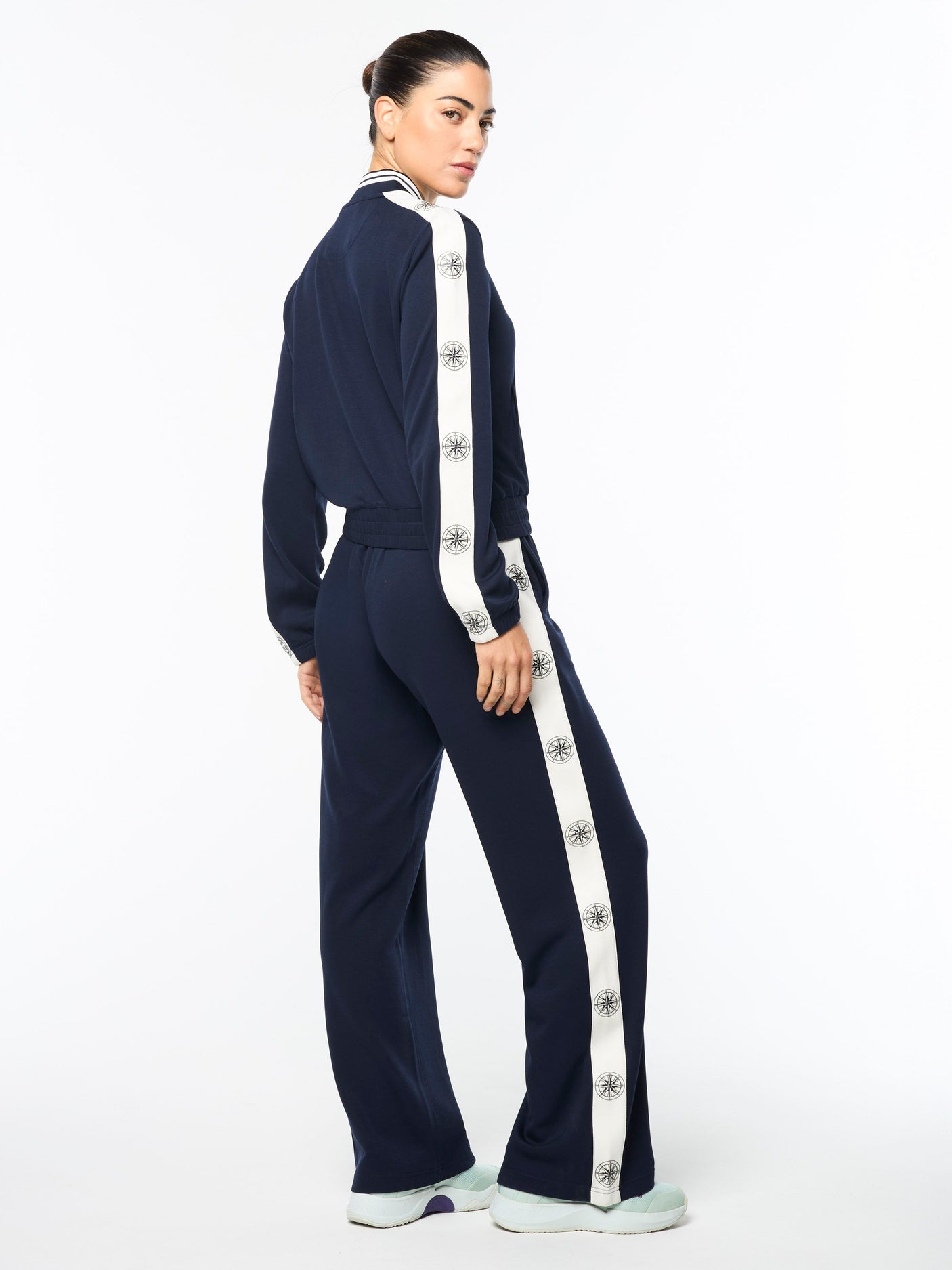 Sergio Tacchini Women's Bussola Track Jacket - Maritime Blue