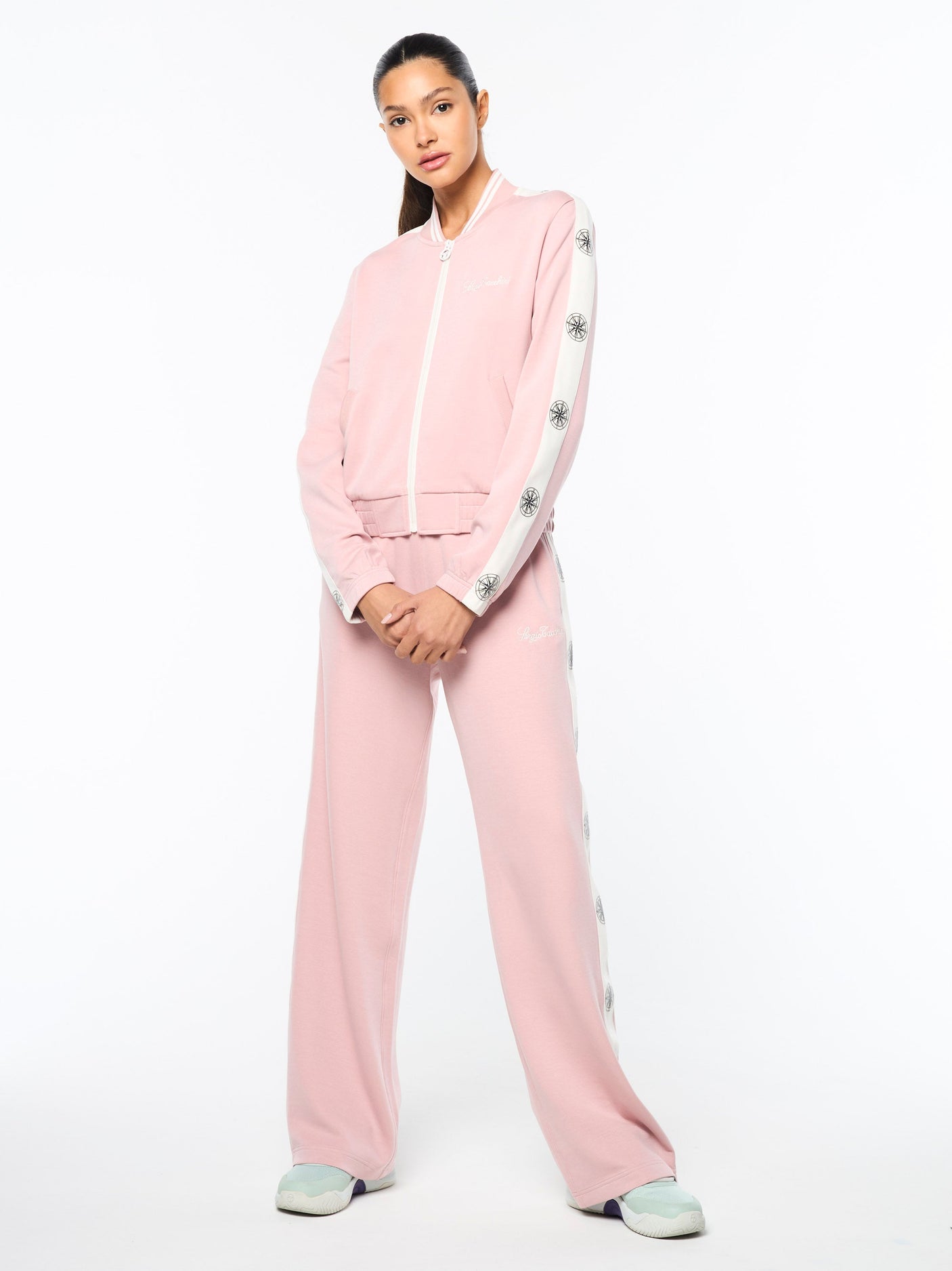 Sergio Tacchini Women's Bussola Track Jacket - Pale Mauve
