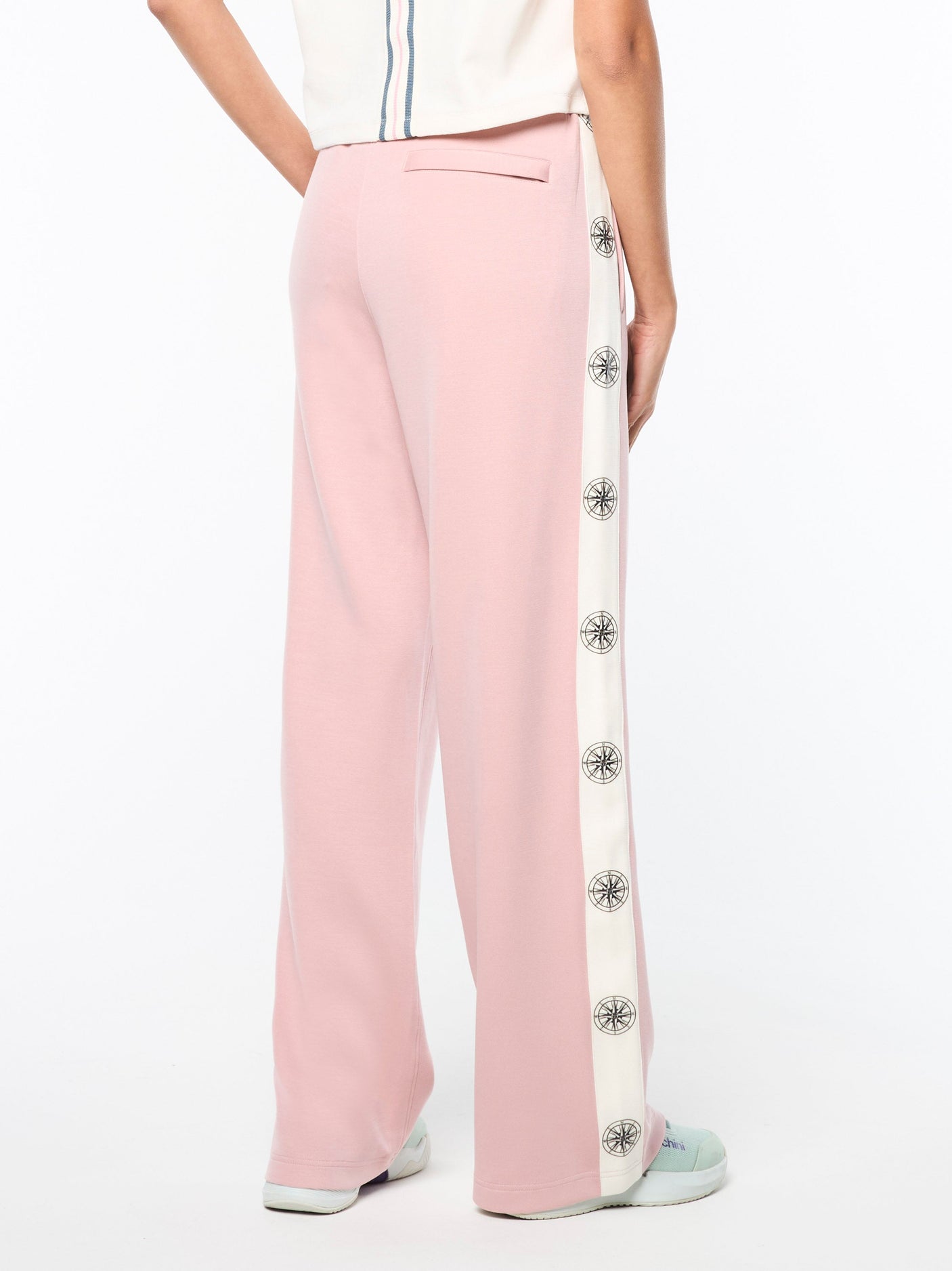 Sergio Tacchini Women's Bussola Track Pant - Pale Mauve