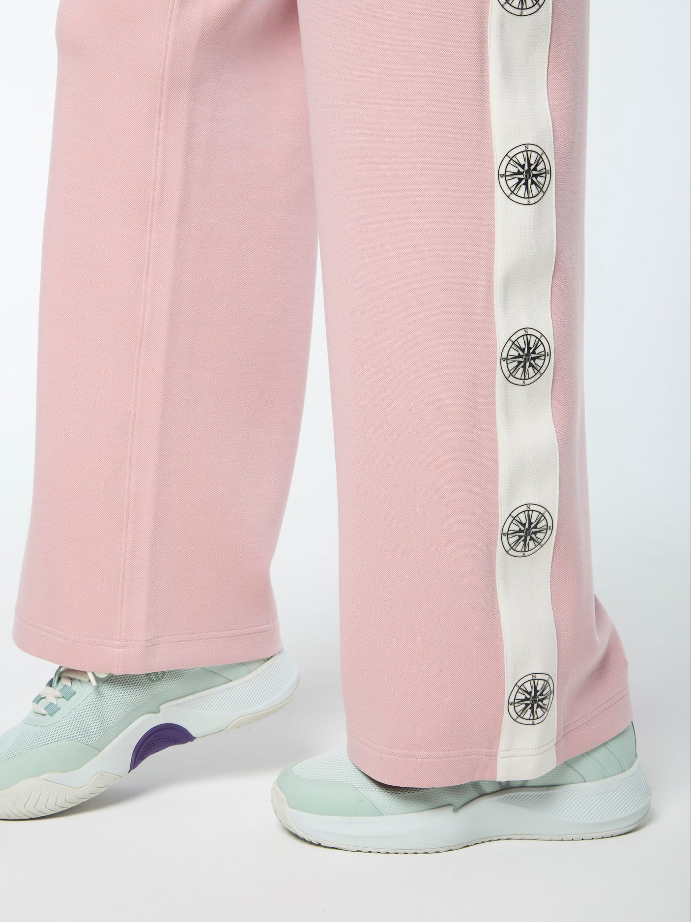 Sergio Tacchini Women's Bussola Track Pant - Pale Mauve
