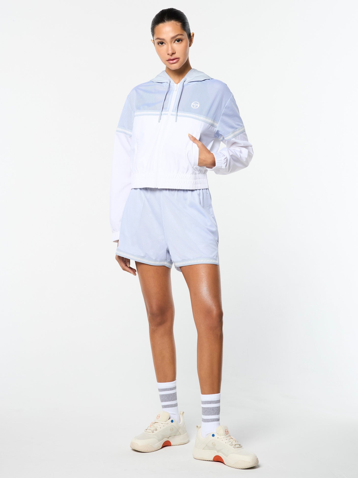 Sergio Tacchini Angelina Track Jacket - Xenon Blue