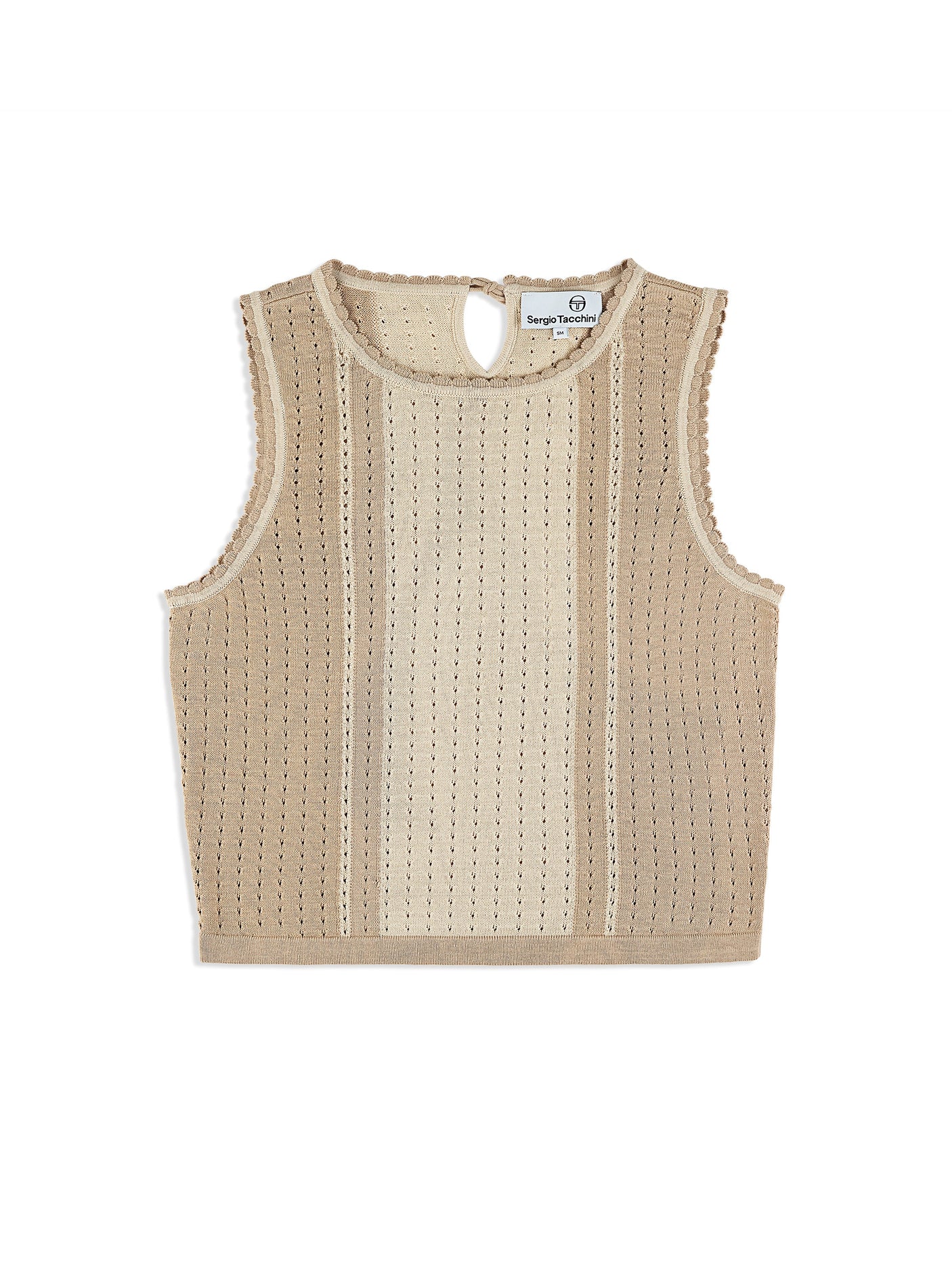 Sergio Tacchini Zola Knit Top - Humus