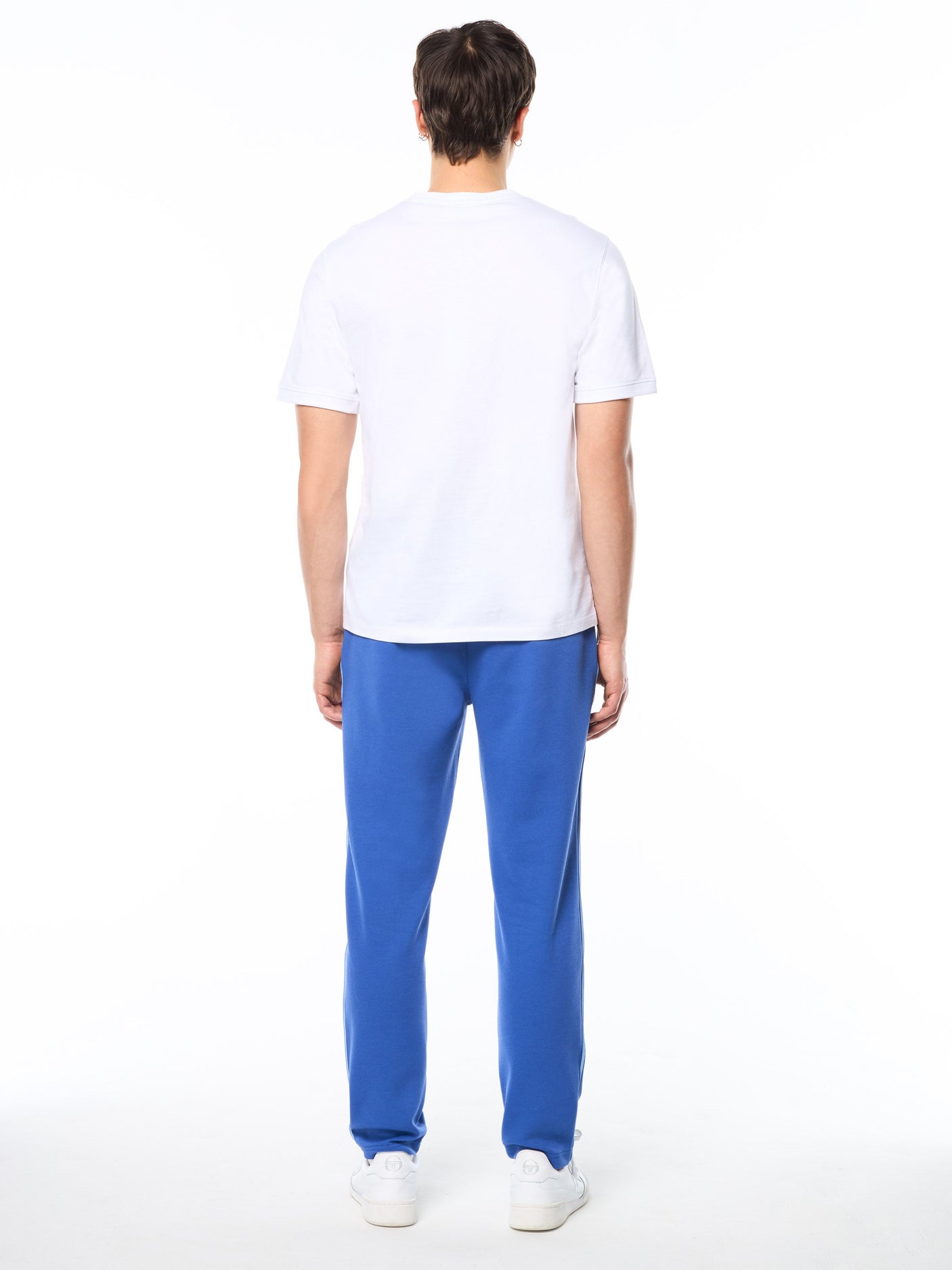 Camiseta de rayas-Blanco brillante