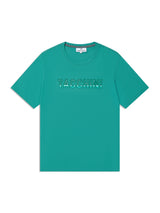Camiseta de rayas - Verde botella