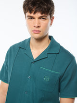 Camisa tipo cabaña Rilssasto-Mediterranea