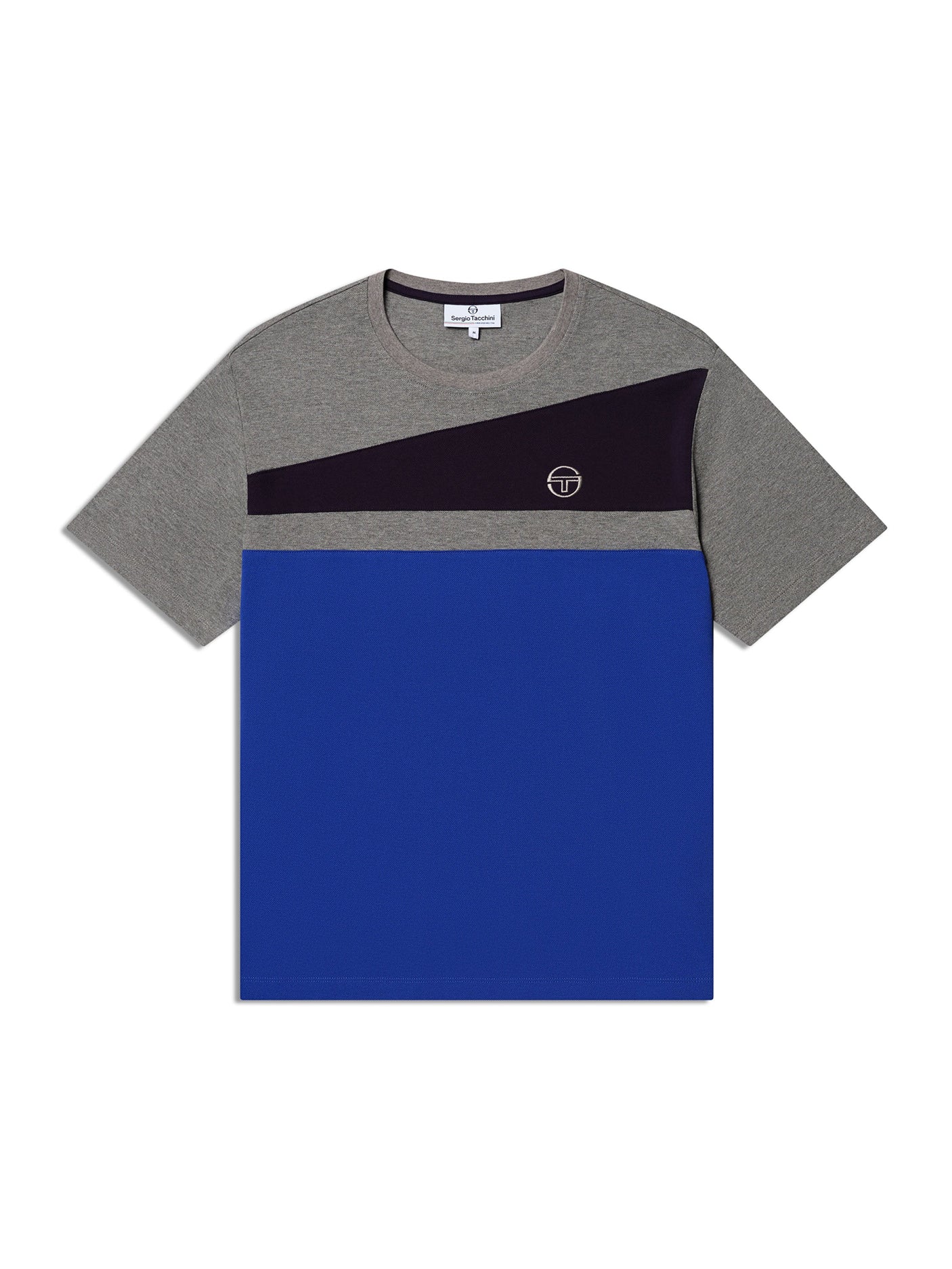 Camiseta de moda Affilato-Azul ultramar intenso