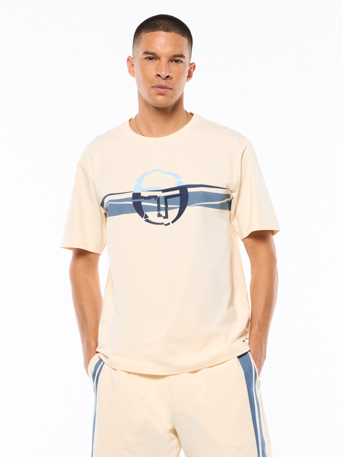 Rotto Fashion Camiseta-Gardenia