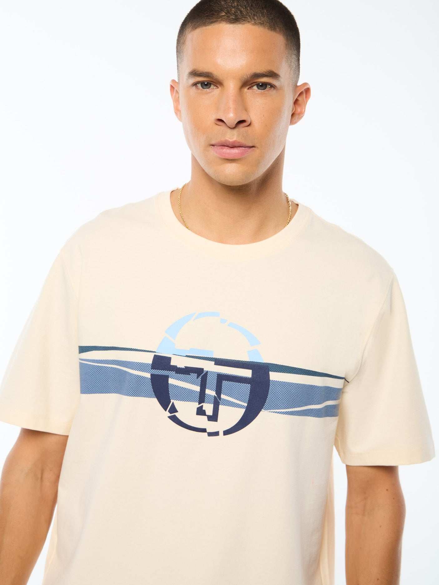 Rotto Fashion Camiseta-Gardenia