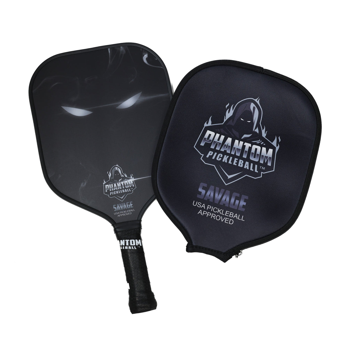 Phantom Pickleball Paddle Savage 13mm & Cover