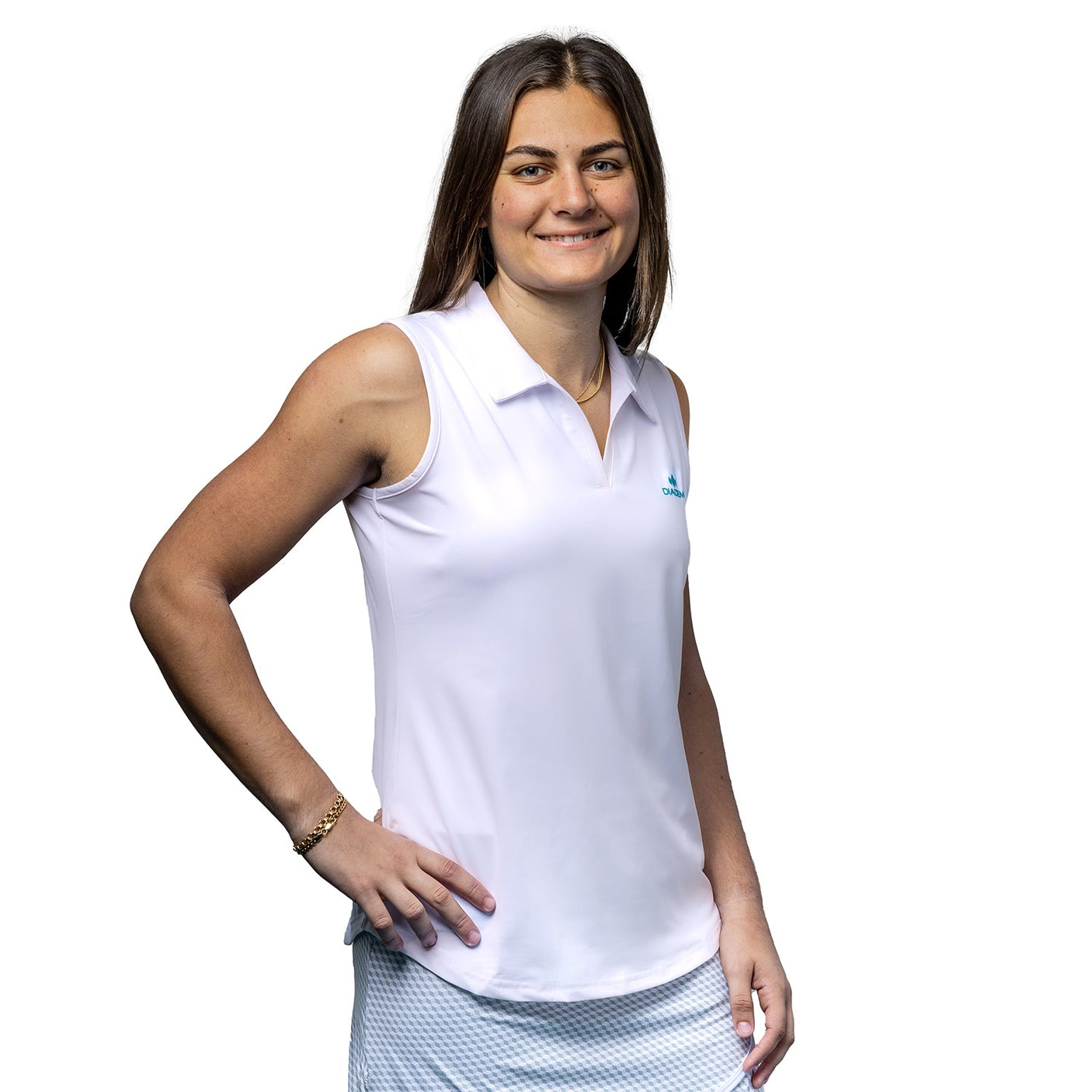 Diadem Sleeveless Polo - Women's Scales Bahama