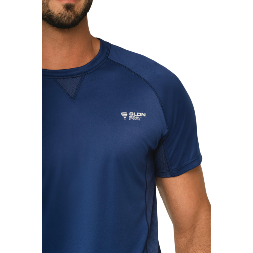 GLDN PNT Signature Performance Tee | Blue Print