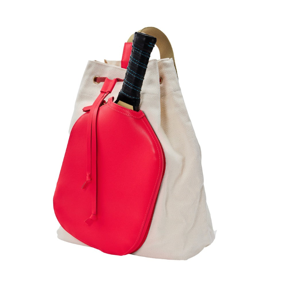 Bolsa de deporte con cordón Pickleball Bella Neon Diva Pink