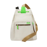 Bolsa de deporte con cordón Pickleball Bella Neon Gecko Green