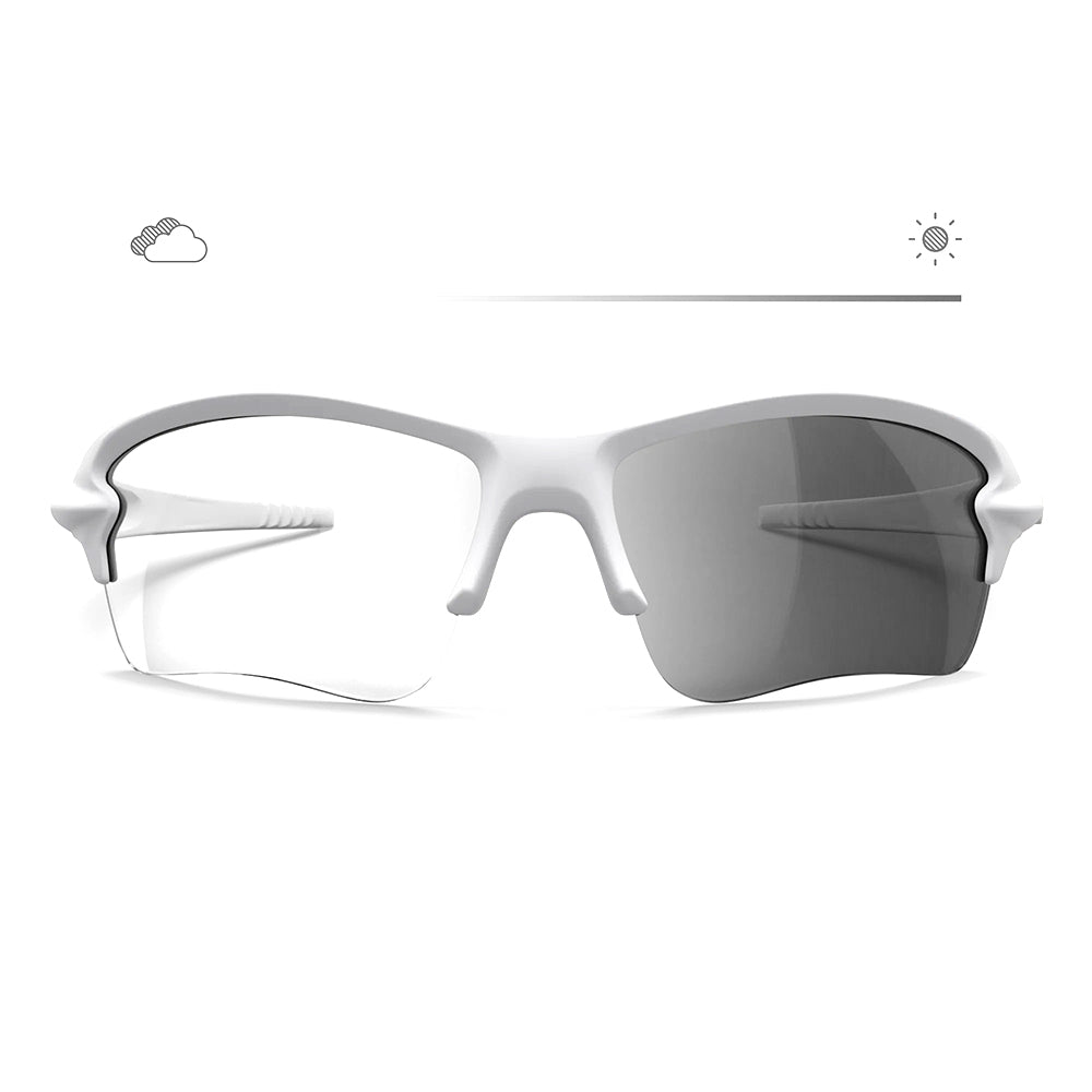 Reks White Sling Blade Prescription Transitions® XTRActive Polarized