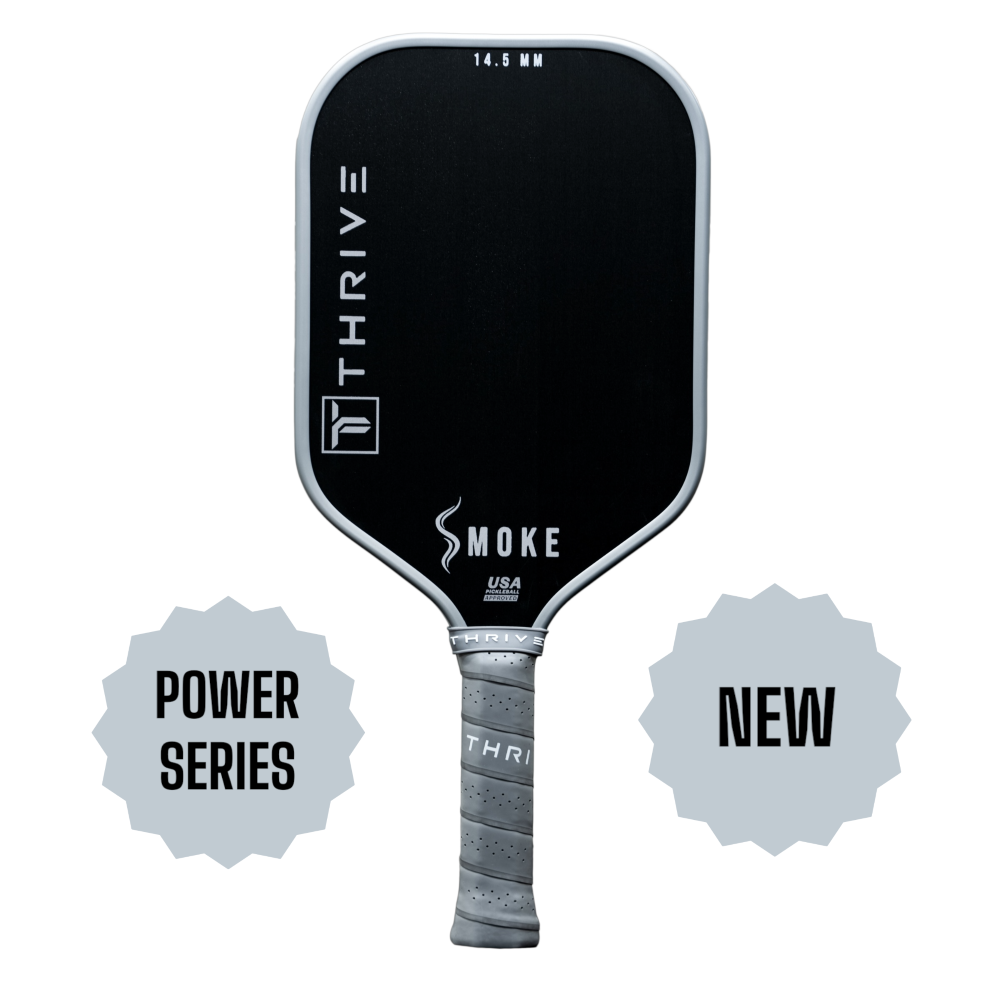Thrive Pickleball Pala de Pickleball SMOKE | SERIE POWER