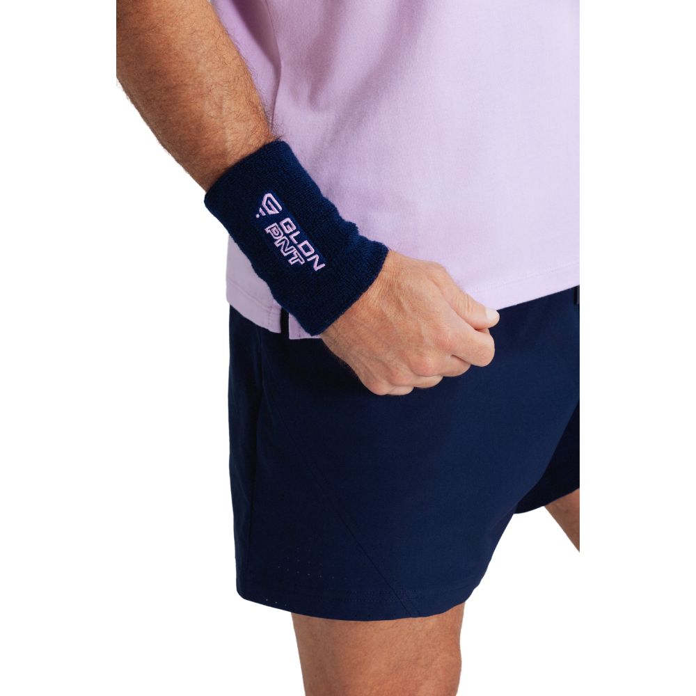 GLDN PNT Sweatband Dark | Navy/Lilac