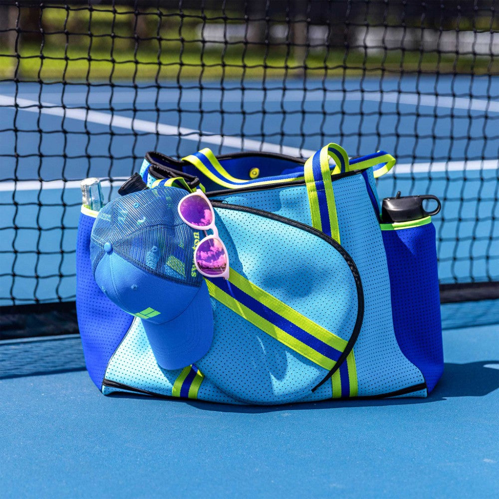 Swinton Pickleball - XL Tote Bag - Blue