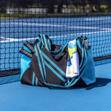 Swinton Pickleball - XL Tote Bag - Black