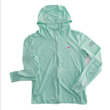 Swinton Pickleball - Mint Zip-Front Sun Hoodie
