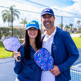 Swinton Pickleball - Navy Zip-Front Sun Hoodie