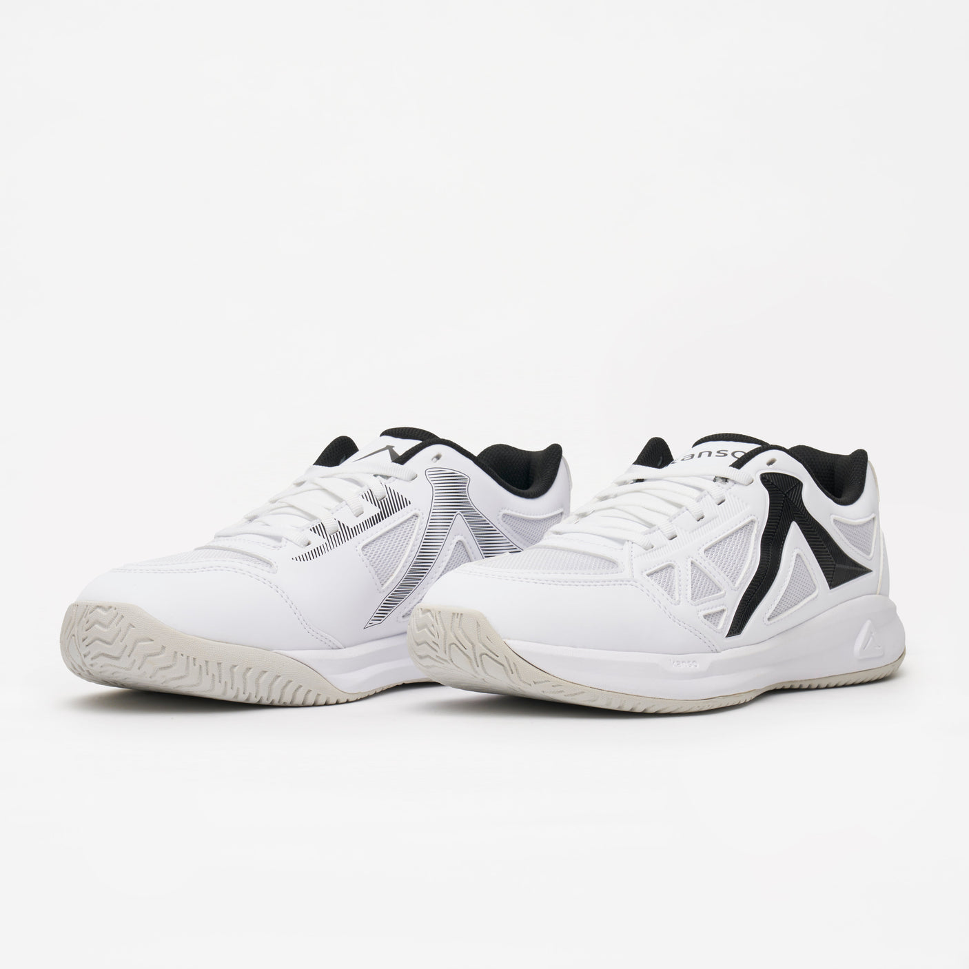 Kanso Sports Pickleball Shoes - Takumi HardCourt - White & Black