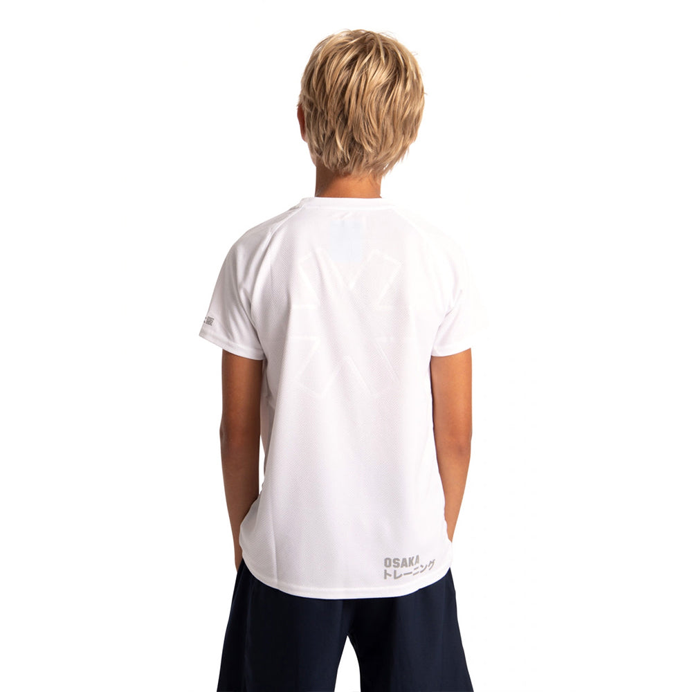 Osaka Kids Training Tee | White