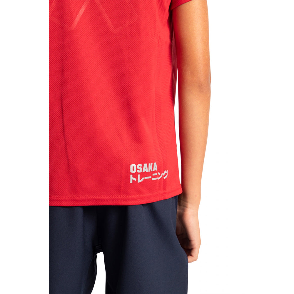 Osaka Kids Training Tee | Red