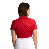 Polo Osaka para mujer | Rojo