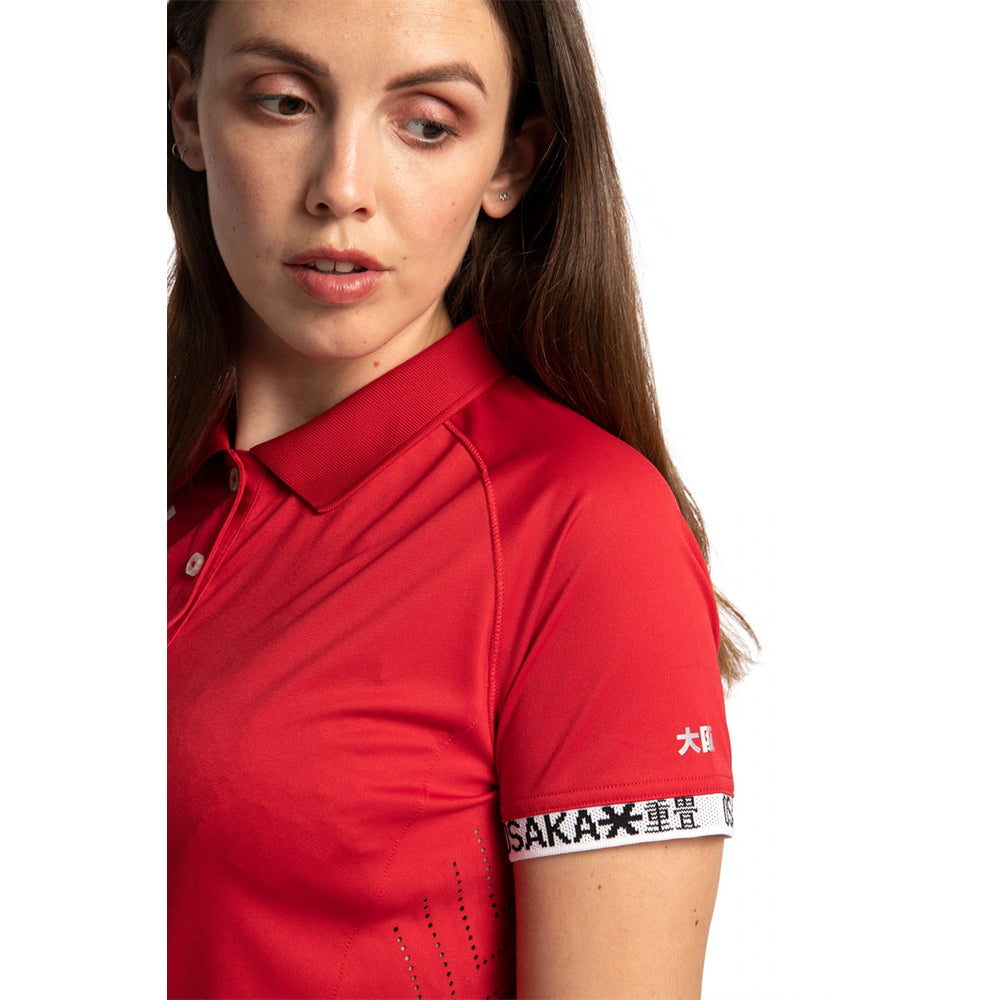 Polo Osaka para mujer | Rojo