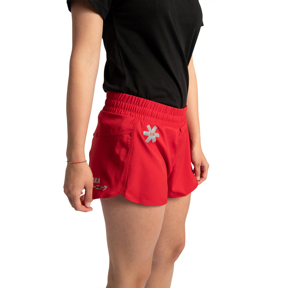 Pantalón corto de entrenamiento Osaka para mujer | Rojo