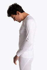 Osaka Men Baselayer Top | White