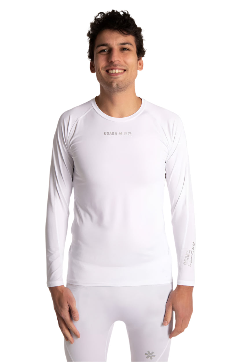 Osaka Men Baselayer Top | White