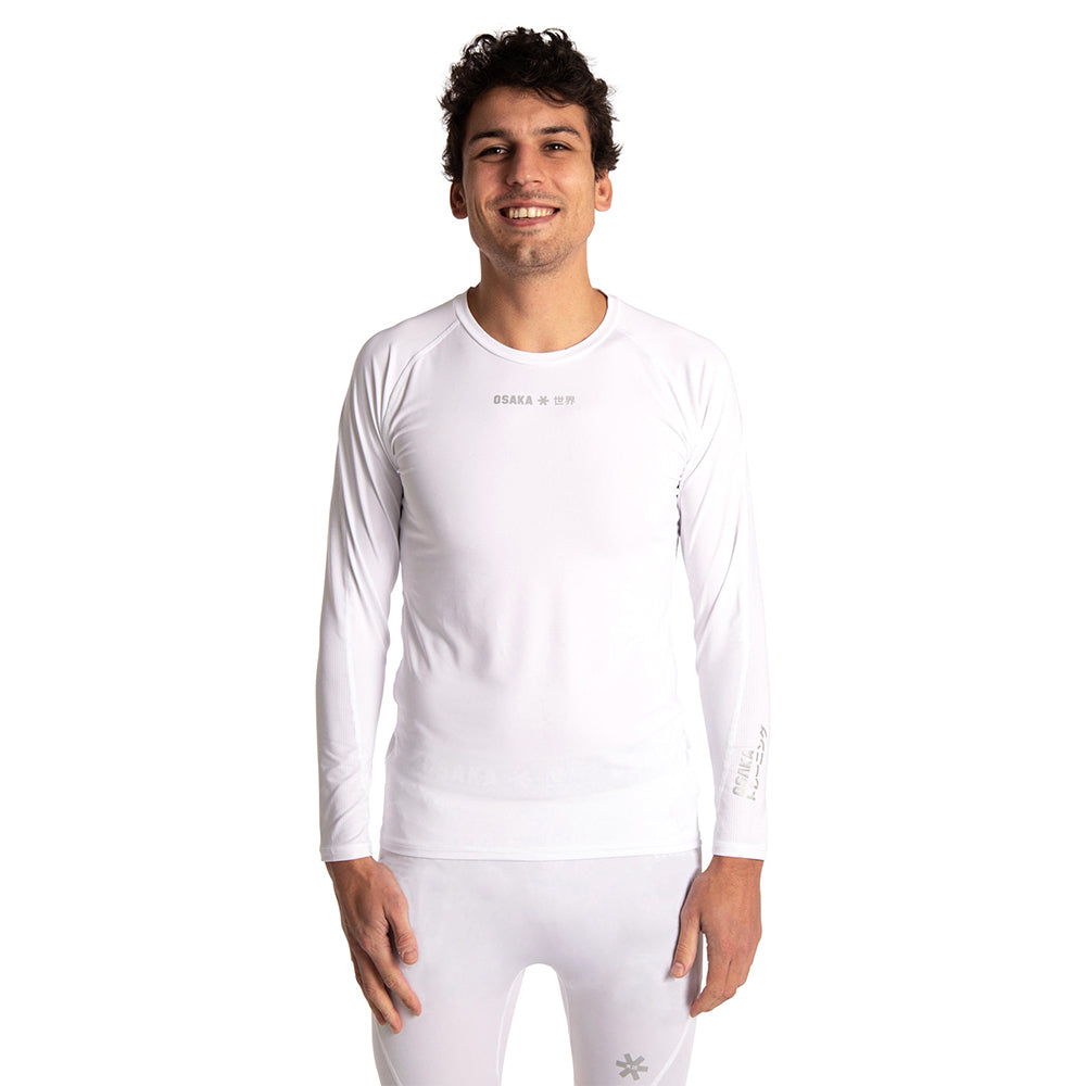 Osaka Men Baselayer Top | White