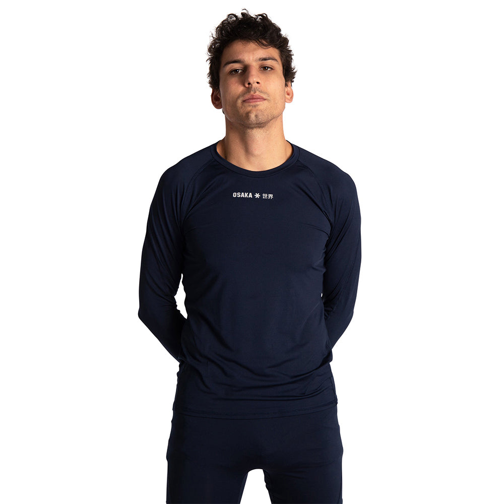 Osaka Men Baselayer Top | Navy