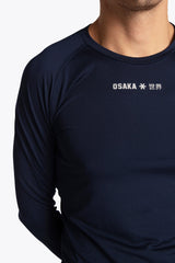 Osaka Men Baselayer Top | Navy